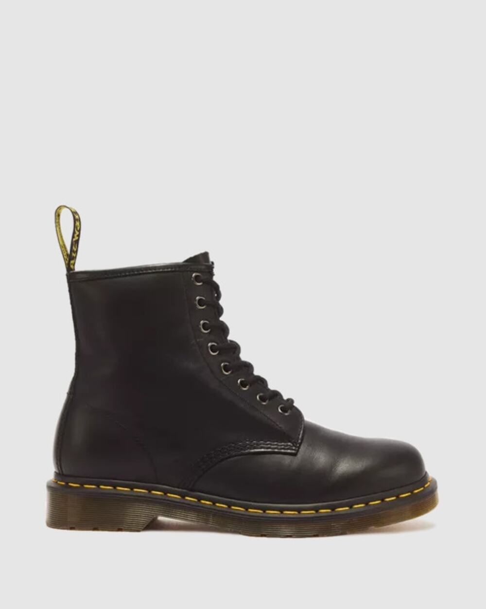 DR. MARTENS 1460 Pascal Nappa Leather Lace Up Combat Boots Black Sz 9 $180